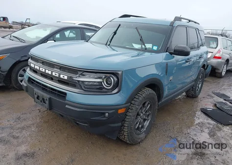2021 Ford Bronco Sport Big Bend from USA, damaged, VIN 3FMCR9B63MRB24581